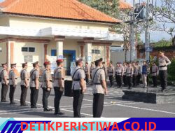 Penyegaran Organisasi, Polres Karangasem Gelar Serah Terima Jabatan Kabag hingga Kapolsek