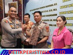 Haru dan Penuh Kekeluargaan, Polres Karangasem Gelar Acara Kenal Pamit Pejabat Utama dan Kapolsek