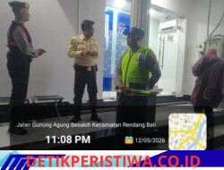 Cegah dan Antisipasi Gangguan Kamtibmas, Polsek Rendang Tingkatkan Patroli Blue Light 