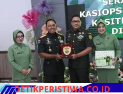 Danrem 044/Gapo : Sertijab Momentum Tingkatkan Kinerja Organisasi
