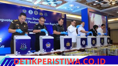 Perkuat Sinergi Jaga Kedaulatan Rupiah, Polri dan Bank Indonesia Musnahkan 466.535 Lembar Uang Rupiah Palsu