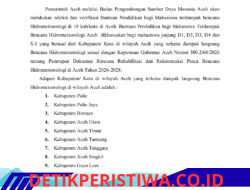 Bagi Mahasiswa Kota Langsa Terdampak Bencana Mari Manfaatkan Bantuan Pemerintah Aceh…
