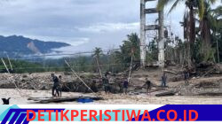 Progres Jembatan Perintis Reje Payung Tembus 31 Persen, Kodim 0106/Aceh Tengah Kebit Pembangunan