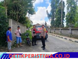 Jaga Kondusifitas Situasi Wilayah Hukumnya, Polsek Bebandem Gelar Patroli Dialogis KRYD