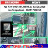 Siang Bolong, 2 Pelaku Nekat Curi Tangga Besi Milik Pengusaha Helm di Cileunyi, Rekaman CCTV Terekam Jelas