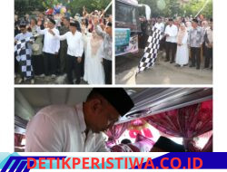 Wakil Wali Kota Lhokseumawe Lepas 240 Calon Jemaah Haji Menuju Asrama Haji Banda Aceh