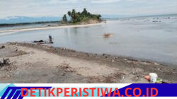 Empat Jalan Putus Berubah Menjadi Muara, 400 Hektar Tambak Udang di Jangka Hancur Diterjang Air Pasang