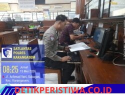 Sat Lantas Polres Karangasem Pastikan Proses Penerbitan dan Penyerahan STNK, Berjalan Cepat dan Transparan