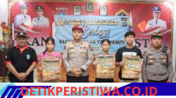 Lengkapi Aksi Kemanusiaan, Kapolres Karangasem Santuni Anak Yatim
