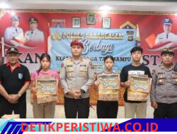 Lengkapi Aksi Kemanusiaan, Kapolres Karangasem Santuni Anak Yatim