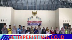 Jajaran Polres Mesuji Melaksana Kan Kegiatan Rutin Jum’at Curhat Di Desa Budi Aji Kecamatan Simpang Pematang
