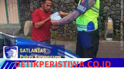 Tingkatkan Kedisiplinan Jalan Raya, Satlantas Polres Karangasem Intensifkan Tilang Manual