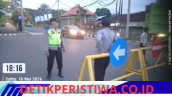 Berikan Rasa Aman dan nyaman di Akhir Pekan, Personil Polsek Bebandem Gelar Pengamanan Jalur Terpadu di Jalur 11