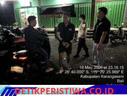 Melalui Patroli Polsek Selat, Personel Sampaikan Himbauan Kamtibmas dan Sosialisasikan Bahaya Narkoba kepada Warga