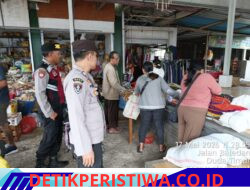Cegah dan Antisipasi Gangguan Kamtibmas, Polsek Selat Gelar Patroli Barcode KRYD dan Sosialisasikan Bahaya Narkoba