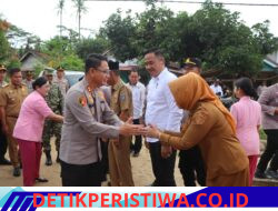 Kapolres Oku Timur Polda Sumsel AKBP Adik Listiyono,S.I.K.,M.H, Hadir Langsung Pada Pelaksanaan Groundbreaking Satuan Pelayanan Pemenuhan Gizi (SPPG) Polres Oku Timur