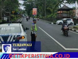 Cegah Laka Lantas dan Gangguan Kamtibmas, Satlantas Polres Karangasem Intensifkan Patroli Dialogis di Beat 1 