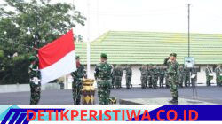 Korem 044/Gapo Gelar Upacara 17-an, Kasad Tekankan Efisiensi dan Ketahanan Nasional