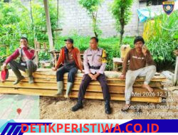 Bhabinkamtibmas Polsek Rendang Sampaikan Himbauan Kamtibmas, dan Sosialisasikan Bahaya Narkoba