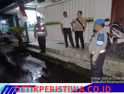 Tindak Lanjuti Commander Wish Kapolri, Polsek Bebandem Gelar Patroli Dialogis KRYD hingga Larut Malam