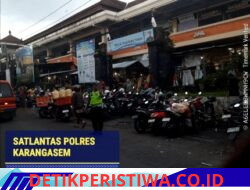 Cegah Kemacetan, Sat Lantas Polres Karangasem Sosialisasikan Tertib dalam Berlalulintas kepada Masyarakat