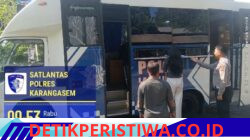 Tedun Banjar Polres Karangasem Permudah Masyarakat, Melalui Layanan SIM dan SAMSAT Keliling