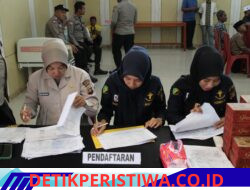 Kapolres Oku Timur Polda Sumsel AKBP Adik Listiyono, S.I.K.,M.H, Hadiri Dan Buka Langsung Giat Sunat Massal Dalam Rangka Hari Bhayangkara Ke 80 Tahun 2026 Di Polres Oku Timur