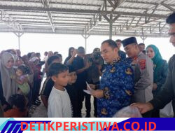 Kapolres Lhokseumawe Hadiri Khanduri Waduk Pusong dan Santuni Anak Yatim di Kawasan yang Kini Lebih Asri