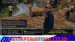 Jalan Provinsi Siborongborong–Sipirok Putus Total Diterjang Longsor, Camat Pangaribuan Gerak Cepat Turunkan Alat Berat