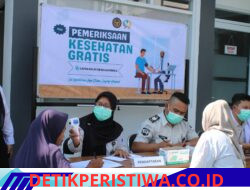 Lapas Kelas IIB Majalengka Gelar Pemeriksaan Kesehatan Gratis untuk Petugas dan Masyarakat