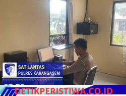 Melalui Inovasi Samsat Drive Thru, Polres Karangasem percepat dan Permudah Masyarakat Bayar Pajak Kendaraan 