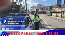 Cegah Laka Lantas, Satlantas Polres Karangasem Intensifkan Patroli Dialogis di Beat 1 