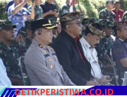 Wakapolres Karangasem Hadiri Penutupan TMMD Ke-128, di Desa Pempatan