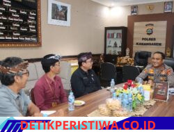 Kapolres Karangasem Terima Audiensi BPS, Siap Kawal Sensus Ekonomi Libatkan 500 Petugas