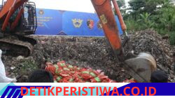Bareskrim Polri Musnahkan Ribuan Kilogram Bawang Impor Ilegal dari Jalur Tikus Perbatasan Malaysia