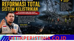 Ketua Umum Relawan Peduli Rakyat Lintas Batas Desak Reformasi Total Sistem Kelistrikan Aceh