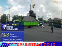 Pastikan Kelancaran Arus Lalu Lintas, Personil Lantas Rutin Lakukan Gatur Lalin di Ktl 2 Simpang 3