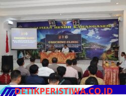 Tingkatkan Kemampuan Penyidikan Berbasis Ilmiah, Polres Karangasem Gelar Coaching Clinic Bidang Labfor