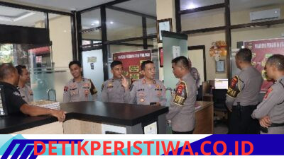 Terima Supervisi Polda Bali, Polres Karangasem Lakukan Pendalaman di Ruang Yanpol 110