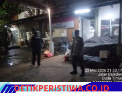 Ciptakan Situasi Kamtibmas Aman Kondusif, Polsek Selat Intensifkan  Blue Light Patrol Pantau Pertokoan dan Pemukiman Penduduk