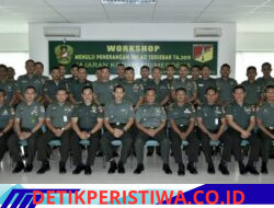 Perserta pada Kegiatan Workshop Penerangan TNI AD, di Mako Kodam XIII Merdeka,