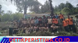 ‎Koramil 04/Bintang Bersama Forkopimcam dan Masyarakat Gelar penanaman Pohon di Desa Kala Bintang