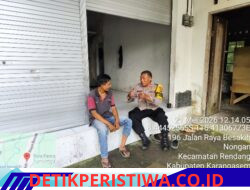 Antisipasi Gangguan Kamtibmas,  Bhabinkamtibmas Dialogis dengan Warga Berikan Pesan Kamtibmas