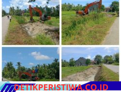 Normalisasi Parit Jalan Pascabanjir, Pemdes Pucok Alue Gunakan Dana Desa 2026