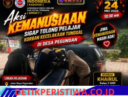 Teladan Kemanusiaan: Agung Sulistio Sigap Selamatkan Pelajar Korban Kecelakaan, Puskesmas Tutup Justru Tak Halangi Pertolongan