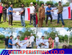 Perusahaan Sawit Salurkan Bantuan Hewan Qurban untuk Empat Desa di Aceh Timur