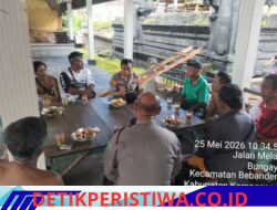 Gelar Ngobar Polmas di Desa Bungaya, Kapolsek Bebandem Ingatkan Warga Bahaya Narkoba Hingga Jaga Toleransi