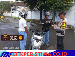 Jaga Stabilitas Keamanan Bali Jelang Idul Adha, Personil Polsek Padangbai Perketat Pemeriksaan di Pelabuhan Padangbai 