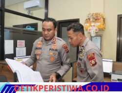 Pastikan Pelayanan Optimal, Kapolres Karangasem Cek Rutin Layanan Command Center 110