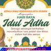 Kepala Dinas Pendidikan Kota Cilegon Mengucapkan , Selamat Hari Raya Idul Adha 1447 Hijriah / 2026 M